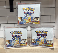 Boîte de booster de cartes Pokémon ETB pour étui en acrylique/PS, anti-rouille, pré-assemblé, magnétique, protection d'affichage pour Elite Trainer transparent