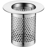 Grille de vidange de sol ronde détachable avec filtre anti-cheveux, accessoire pratique pour douche domestique, fourni par l'usine