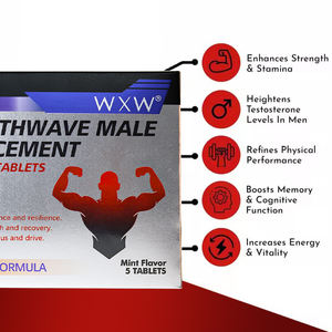 Booster d'endurance OEM extra fort pour la vitalité masculine Bonbons à la menthe Les films oraux Maca Ginseng augmentent la libido Huître Eucommia - Product Image 4