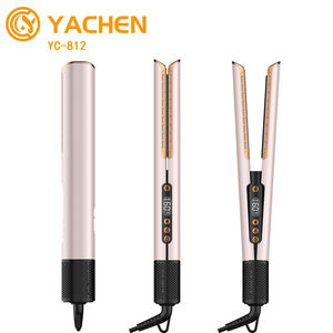 2-in-1 Hochgeschwindigkeits-LED-Haartrockner & Glätteisen mit Keramikbeschichtung, weltweites Spannungsangebot für Haushalt, Outdoor, Wohnmobil & Hotelgebrauch - Product Image 1