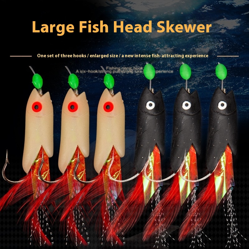colored hooks for fishing Round Bend Treble Feathered, 50pcs Dressed Flash Teaser Treble Hooks Triple Barbed Hooks Kit Fishing Lure Baits Tackle : Sports & Outdoors extremely durable Wofarmy Fishing Rigs 6 Hook/Set