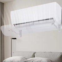 Déflecteur de débit d'air ca transparent déflecteur de climatisation AC de type split réglable