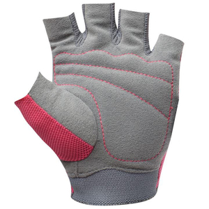 Guantes Deportivos de Cuero Transpirables City Fitness, Medios Dedos, con Soporte para Muñeca y Protección para la Palma, para Fisicoculturismo, Unisex - Product Image 3