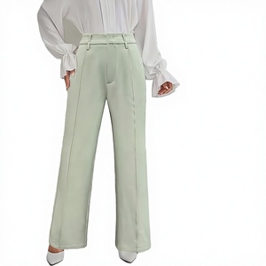 Moda Europea Americana: Nueva Chaqueta Casual Profesional de Estilo Occidental, Tejida, de Color Liso, con Doble Bolsillo Insertado y Cremallera Alta - Product Image 3