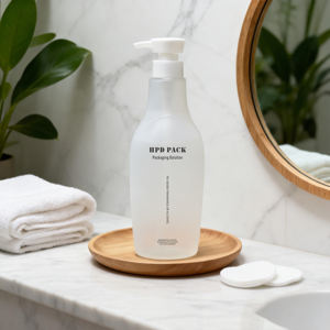 100% перерабатываемая ПЭТ-упаковка класса люкс для косметики: флаконы для лосьона, средств для умывания лица и тела, оптовые пустые ПЭТ-бутылки для шампуня - Product Image 5