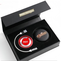 Boîtes à perruques en carton noir de luxe avec fermeture magnétique pliable et doublure en satin pour l'expédition et l'emballage cadeau de perruques