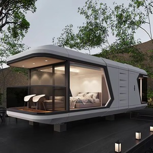 <span class=keywords><strong>Vente</strong></span> directe usine – <span class=keywords><strong>Maison</strong></span> conteneur capsule spatiale en acier, moderne, luxueuse et créative, portable, écologique, pour hôtel de vacances ou villa - Product Image 1