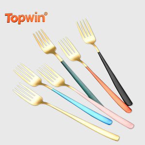 Bulk Gold Plated Stainless Steel <b>Camping</b> Cutlery Set Mirror Polish Sustainable <b>Kitchen</b> Fork Spoon Knife - Product Image 1