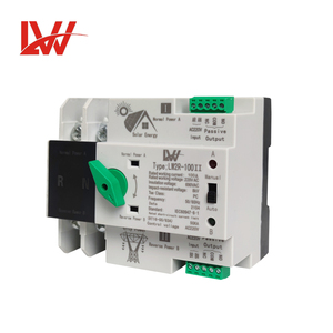 Commutateur <span class=keywords><strong>de</strong></span> transfert <span class=keywords><strong>automatique</strong></span> à double alimentation LW ATS Din Rail pour <span class=keywords><strong>solaire</strong></span> 4P 100A - Product Image 3