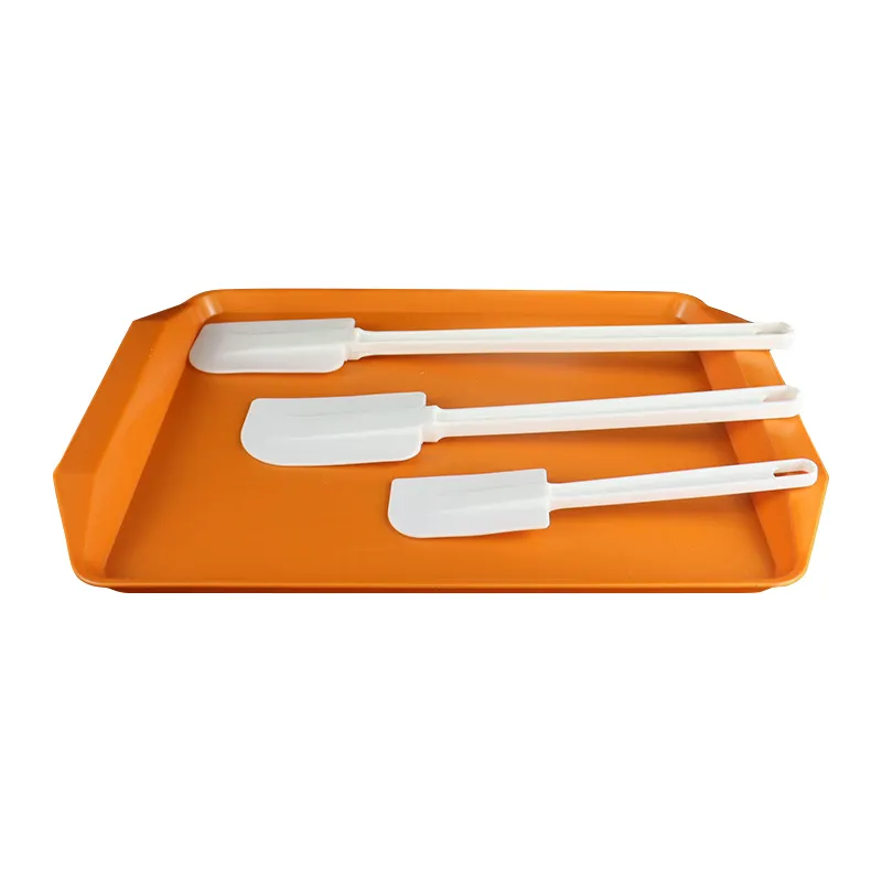 Food Grade Silicone Spatula Scraper Non Stick Rubber Kitchen Spatulas for Cooking, Mixing, Baking Cake Scraper Kitchen Utensils