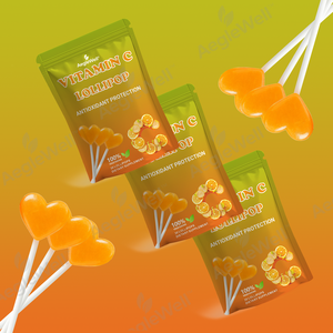 ホットセール OEM ヴィーガン ビタミンC ロリポップ 免疫力向上 健康食品 サプリメント ビタミンC ロリポップ 大人と子供向け - Product Image 2
