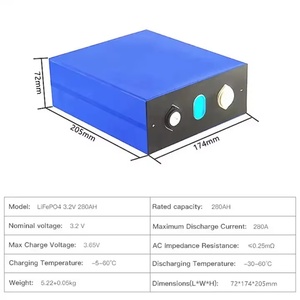 Gobelpower EV LF280K HSEVグレードA <span class=keywords><strong>3</strong></span>.2V 280Ah LiFePO4セルバランシング回路卸売りOEM - Product Image 4