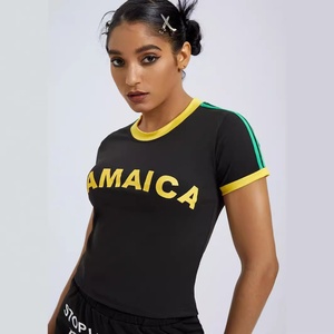 Camisetas Vintage Estilo Streetwear de los 90, Tops Y2K, Top Corto Brasileño, <span class=keywords><strong>Camiseta</strong></span> sin Mangas con Tirantes Finos, <span class=keywords><strong>Camiseta</strong></span> Bordada para <span class=keywords><strong>Mujer</strong></span> - Product Image 4