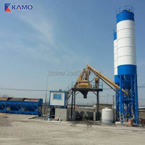 HZS25 Skip-Hopper-Hebe-Zementmischanlage für Fertigbeton, kleine 25m³/h Betonmischanlage - Product Image 2