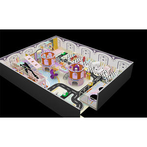 เฉียวเฉียว 300 ตร.ม. ซื้อแผนธุรกิจแฟรนไชส์สนามเด็กเล่นในร่มแบบนุ่มนวล - Product Image 1