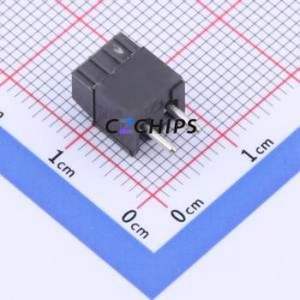 930-DS/02 Screw Terminal Block Through hole Component (THT),P=3.5mm Connector 1x2P 3.5mm Gray Through Hole - Product Image 1