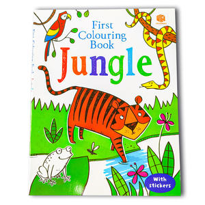 Livres d'autocollants créatifs pour enfants Autocollants amusants Autocollants <span class=keywords><strong>de</strong></span> coloriage personnalisés Autocollants <span class=keywords><strong>de</strong></span> service d'impression <span class=keywords><strong>de</strong></span> papier pour bébé tout-petit - Product Image 1