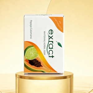 Jabón Artesanal de Manteca de Karité con Aroma Cítrico y Ácido Kójico, <span class=keywords><strong>Aceites</strong></span> <span class=keywords><strong>Esenciales</strong></span> Antiacné, Barra Sólida al por Mayor para Uso Doméstico, Comercio Exterior - Product Image 2