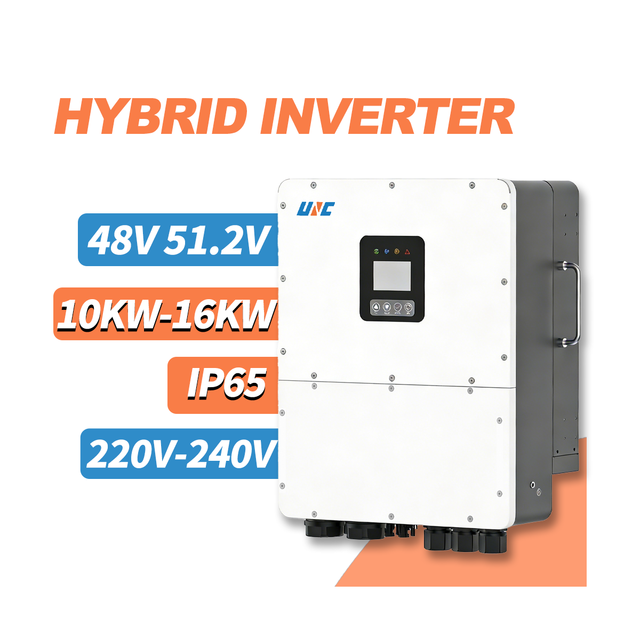 IP65 IP66 16kw 48v UNC 3MPPT Inverter 220V Without Battery Diesel Generator RS485/CAN 97.3% 360° Short Circuit Protection