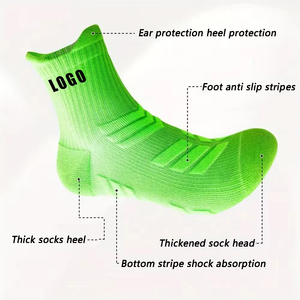 Chaussettes de sport athlétiques personnalisées à séchage rapide, chaussettes courtes de course professionnelles pour hommes et femmes - Product Image 4