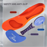 Semelles pour chaussures en PU, semelles souples absorbant les chocs pour voûtes plantaires plates - Confort complet pour le soutien de la voûte plantaire