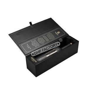 Boîtes d'emballage de luxe personnalisé marque logo feuille d'or en relief noir Tequila Whisky Vadka vin <span class=keywords><strong>alcool</strong></span> liqueur - Product Image 3