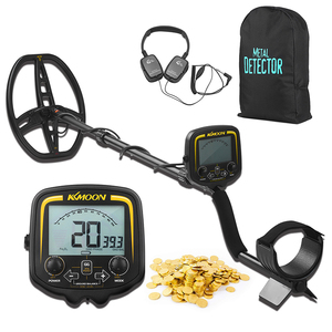 New KMOON/KXMOON TX-850 Underground Metal Detector LCD Screen Adjustable Stem 40-50" Waterproof Interchangeable Search Coil - Product Image 1