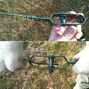 电动围栏和农场绝缘电线张紧器用镀锌栅栏网拉丝机 - Product Image 6