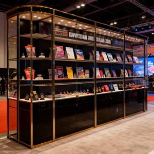 Supermarkt schappen, zware metalen rekken met 3D-indeling voor supermarktketten - Product Image 2