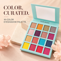 Palette d'ombres à paupières colorées longue tenue en gros pour un look naturel avec service de marque privée personnalisée