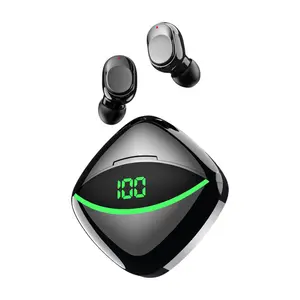 Fones de ouvido intra-auriculares Y-one, novo fone de ouvido com assistente de voz BT V5.3, fones de ouvido para música e esportes, fones de ouvido intra-auriculares sem fio para jogos