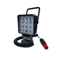 Foco LED de 6 Pulgadas para Luz Diurna, 48W, 12V 24V, para Motocicleta, Todoterreno, 4X4, ATV, Camión, Tractor
