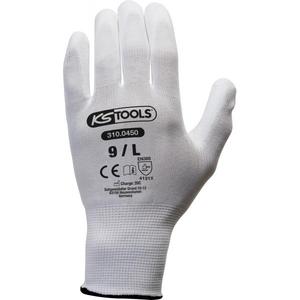 KS TOOLS-Guantes 310,0460, <span class=keywords><strong>Micro</strong></span> finos, blancos, 12 pares-GUANTES EAN 4042146232620 - Product Image 1