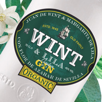 Fabriqué en Espagne WINT&LILA London Dry Organic Gin, spiritueux certifié, boisson alcoolisée 700ml, fournisseur en gros