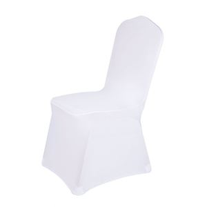 Fundas Elásticas de Spandex para Sillas de Boda, de Alta Calidad, para Banquetes y Hoteles, de Poliéster Liso Teñido, Tamaño Universal - Product Image 6