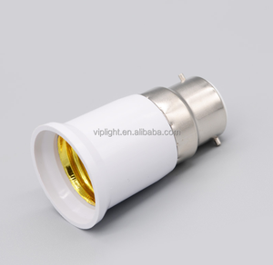 Haute qualité B22 à <span class=keywords><strong>E27</strong></span> pas de support de lumière de soudage adaptateur de prise B22 à <span class=keywords><strong>E27</strong></span> support de lampe à vis Conversion tourner accessoires de lampe - Product Image 5