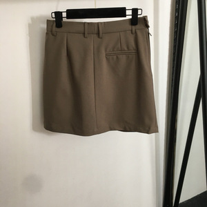 Nuova <span class=keywords><strong>Gonna</strong></span> Corta Plissettata da Donna con Logo in Pelle e Pantaloncini di Sicurezza Incorporati - Product Image 2