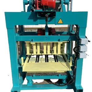 4-40 aparelho de fabricação de tijolos semi controlado automaticamente máquina Cimento tijolo máquina