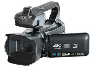 Meilleurs cadeaux populaires <span class=keywords><strong>2022</strong></span> Vidéo Caméra amusante pour homme Version HD Vision nocturne Noir Caméscope numérique 4K - Product Image 4