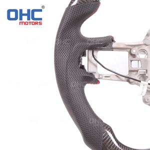 Volante de fibra de carbono LED RPM para <span class=keywords><strong>Ford</strong></span> <span class=keywords><strong>Mustang</strong></span> <span class=keywords><strong>GT500</strong></span> Ecoboost Gt <span class=keywords><strong>2018</strong></span> 2019 2020 2021 Ohc Motors - Product Image 4