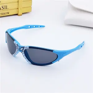 New Arrivals Fashion Cute Spiderman Children Sunglasses Boys Girls Cat Eye Sunglasses UV400 Oversized Kids Sunglasses