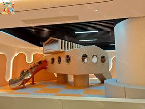 ศูนย์รับเลี้ยงเด็กทารกสนามเด็กเล่นในร่มอุปกรณ์สำหรับเด็กสนามเด็กเล่นในร่มที่อ่อนนุ่มสนามเด็กเล่นอุปกรณ์สำหรับเด็กในบ้านเด็กเล่นแบบนุ่มพร้อมสไลเดอร์ - Product Image 3