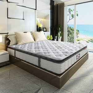 ที่นอนไฮบริดหรูหรา เป็นมิตรกับสิ่งแวดล้อม ระบายอากาศได้ดี พร้อมชั้นสปริงแบบพ็อกเก็ตสปริง ชั้นรองรับน้ำหนักแบบปรับแต่งได้ ขนาดควีนไซส์ หนา 25 ซม. บีบอัดได้ เหมาะสำหรับห้องนอน - Product Image 1