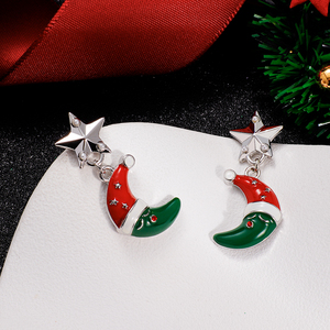 <strong>Brand</strong> Earrings Custom Earring Hooks Star Moon Design Womens Accessories Fashion <strong>Jewelry</strong> OEM Service for Holiday Party <strong>Supply</strong> - Product Image 3