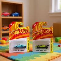 MAZZEO GIOCATTOLI Coche de Metal Fundido a Presión, Modelo a Escala 1:64, Colección de Juguetes para Niños de 5 a 7 Años