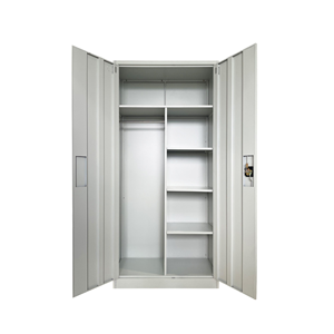 Armadietto di stoccaggio in acciaio mobili per la casa all'ingrosso in metallo armadi <span class=keywords><strong>armadio</strong></span> camera da letto <span class=keywords><strong>armadio</strong></span> per l'organizzazione di <span class=keywords><strong>vestiti</strong></span> - Product Image 2
