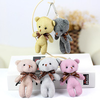 Porte-clés personnalisés en peluche ours en peluche, jouets en peluche, ours en peluche en gros, porte-clés en peluche pour enfants