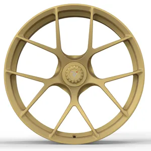 Forged gold concave car wheel rim fit for toyota yaris 2020 ,5x112 18 inch alloy gold