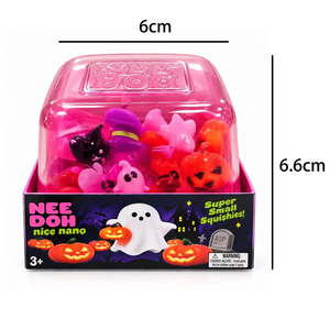 Juguete Antiestrés de Cubo de Agua con Logotipo Personalizado para Halloween, Cubo de Agua Grande, Cubo de Hielo Brillante, Regalos Navideños, Juguete Cuadrado - Product Image 2