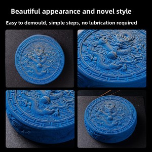 Akoko Moule en silicone pour gâteau en mousse de <span class=keywords><strong>dragon</strong></span> de 7 pouces Moule à pâtisserie personnalisé Western Pâtisserie Chocolat Zodiaque pour la pâtisserie française - Product Image 4